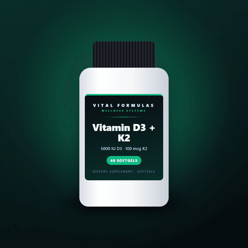 Vitamin D3 + K2